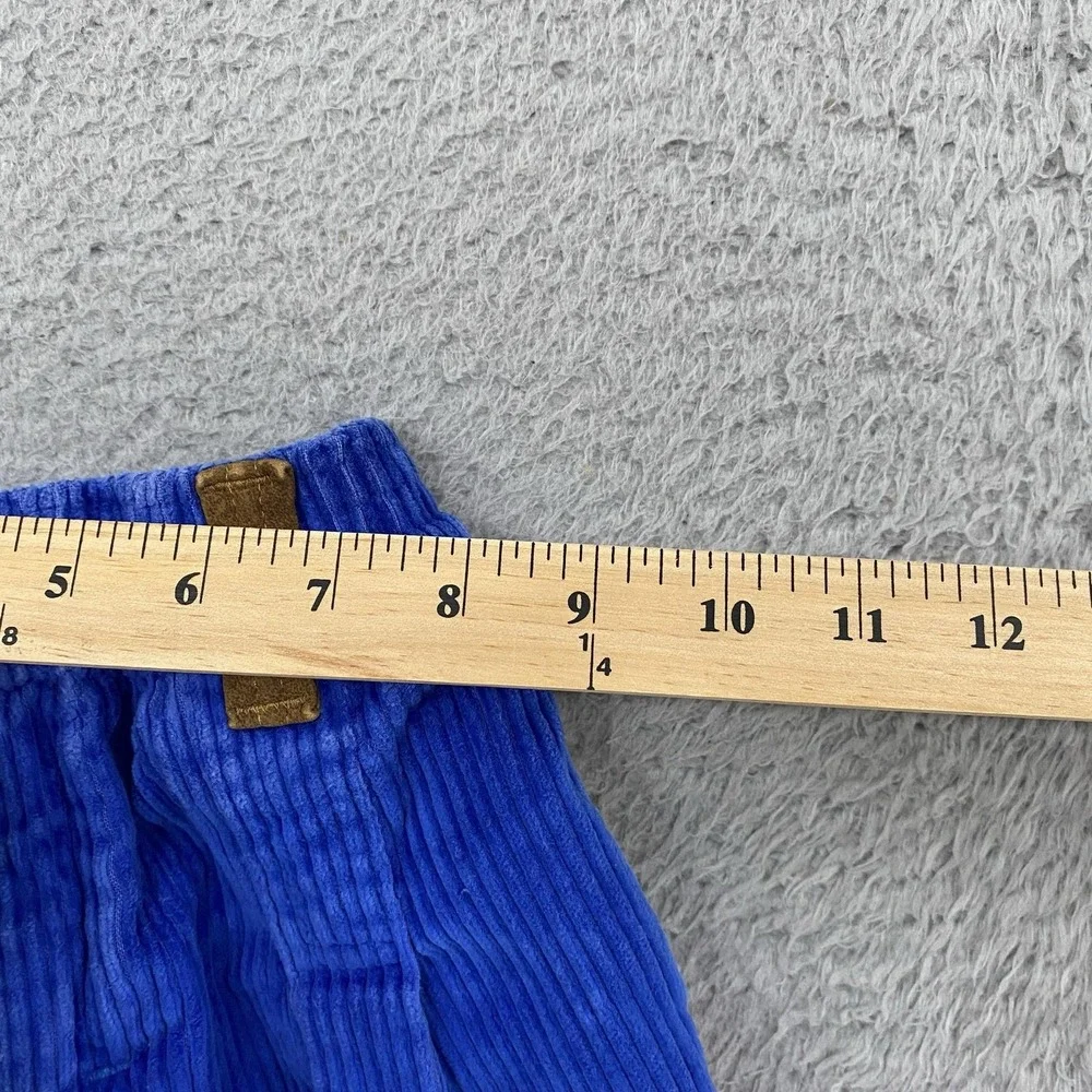Vintage OshKosh B'gosh Corduroy Pants Toddlers 2T Blue Elastic Waist Made in USA
